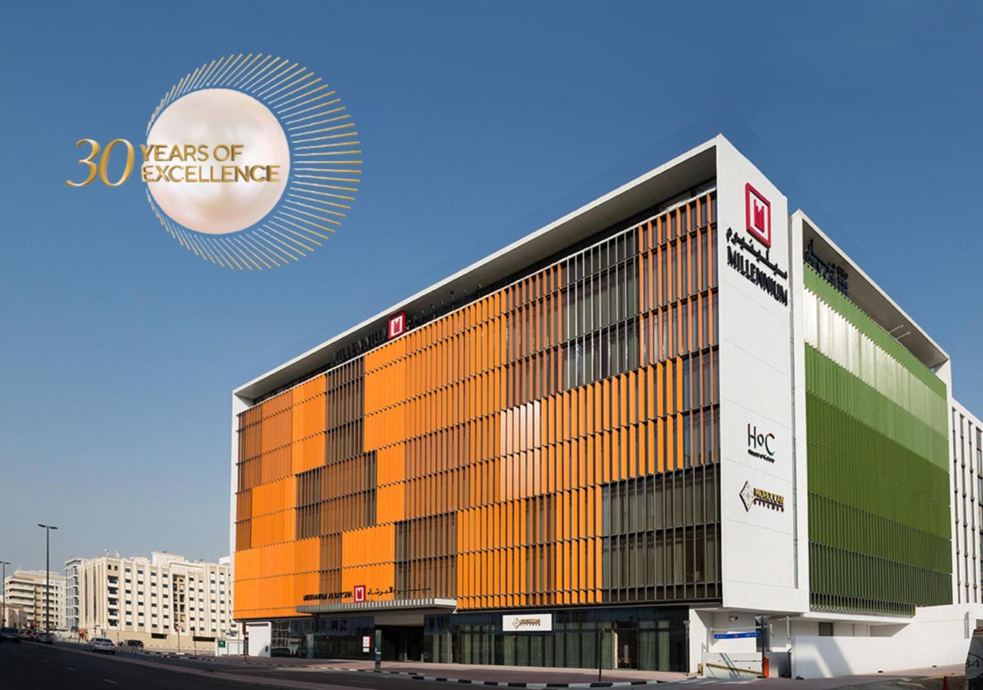 Hotel Millennium Al Barsha Dubai Exterior foto