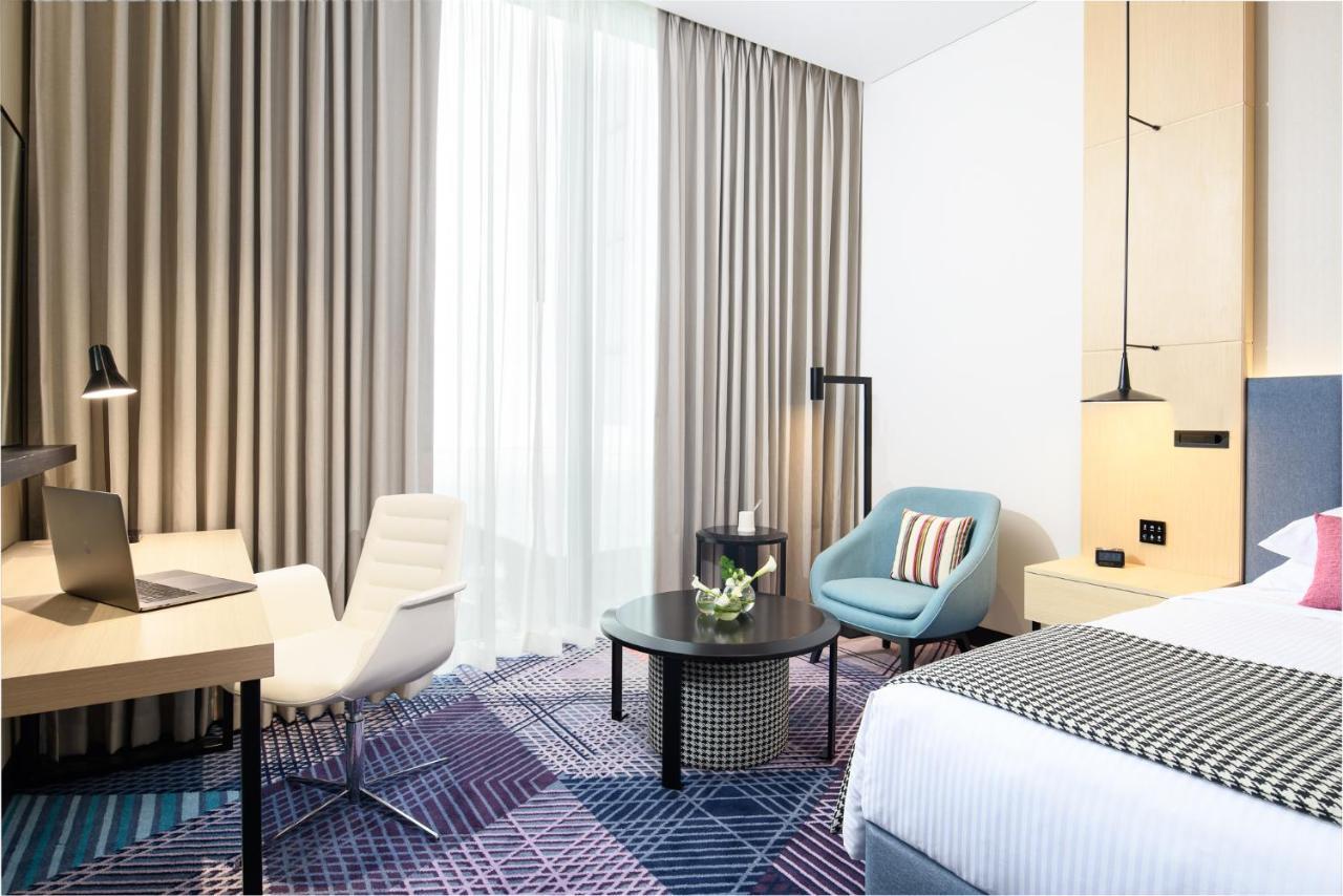 Hotel Millennium Al Barsha Dubai Exterior foto